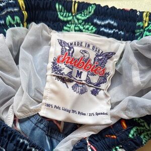 Made in USA OG Chubbies Classic Swim Trunk Neon Lights